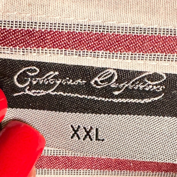 Texas A&M Striped Maroon and White Men's Shirt Size XXL - Picture 4 of 4